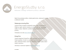 Tablet Screenshot of energosluzby.cz